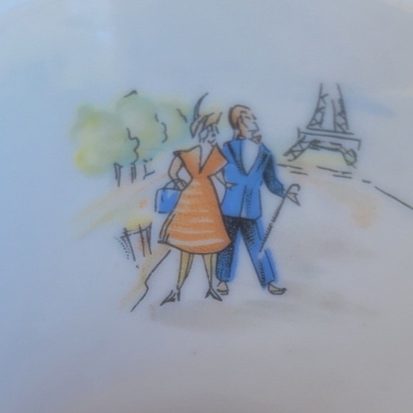 Vtg Mitterteich Bavaria Paris Demitasse Set - Picture 6 of 13